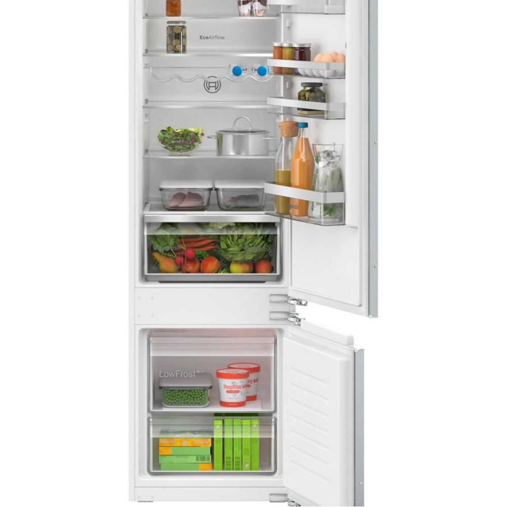 Встраиваемый двухкамерный холодильник Bosch KIV87VFE0