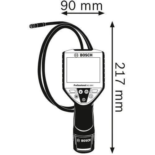 Bosch GIC 120 C Professional видеоэндоскоп (1 x 2 Ач, ЗУ), 0601241201