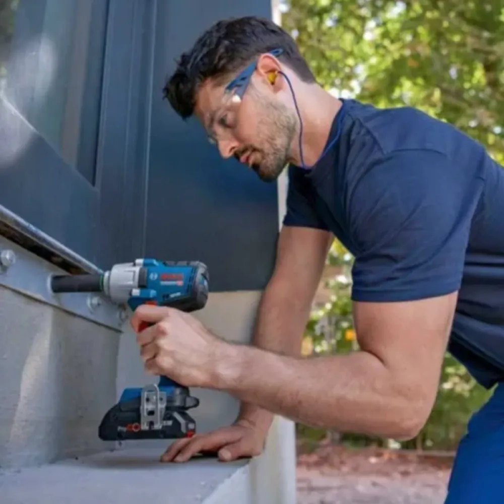 Bosch Professional GDS 18V-450 PC (без АКБ и ЗУ) гайковерт аккумуляторный, 06019K4100