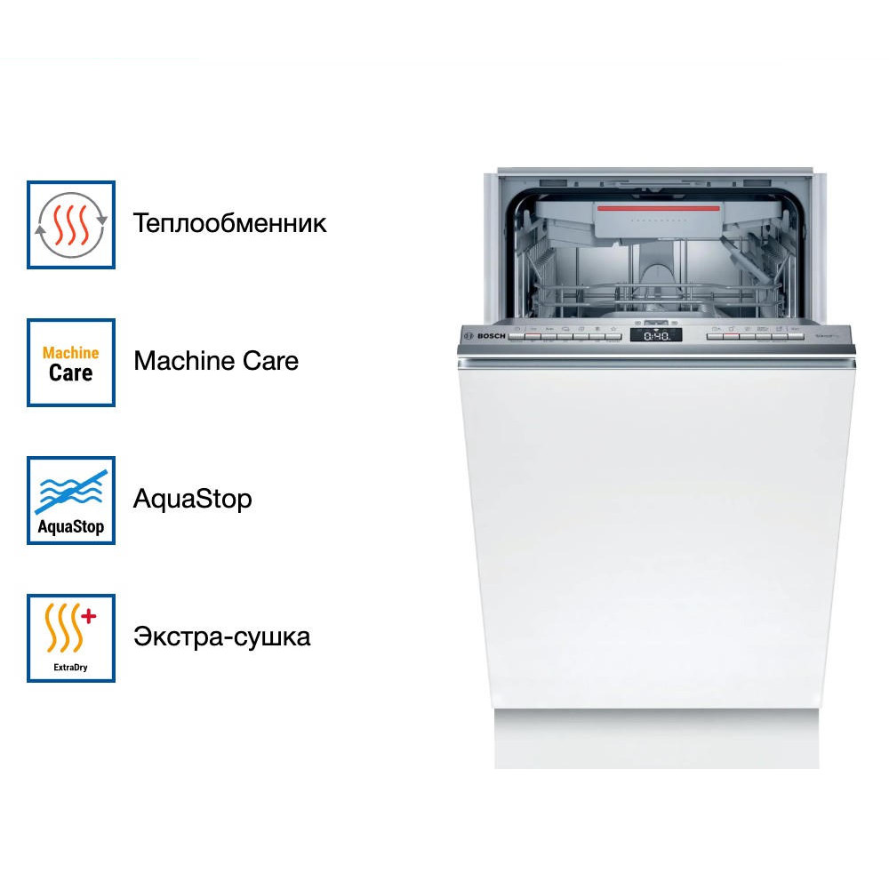 Встраиваемая посудомоечная машина Bosch SPH4HMX31E