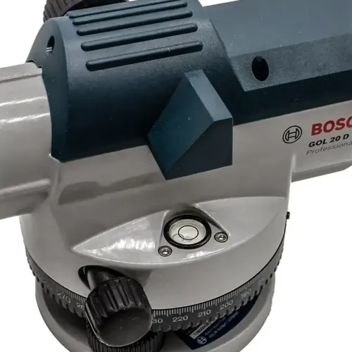 Bosch GOL 20 D Professional оптический нивелир со штативом BT 160 и рейкой GR 500, 0601068402