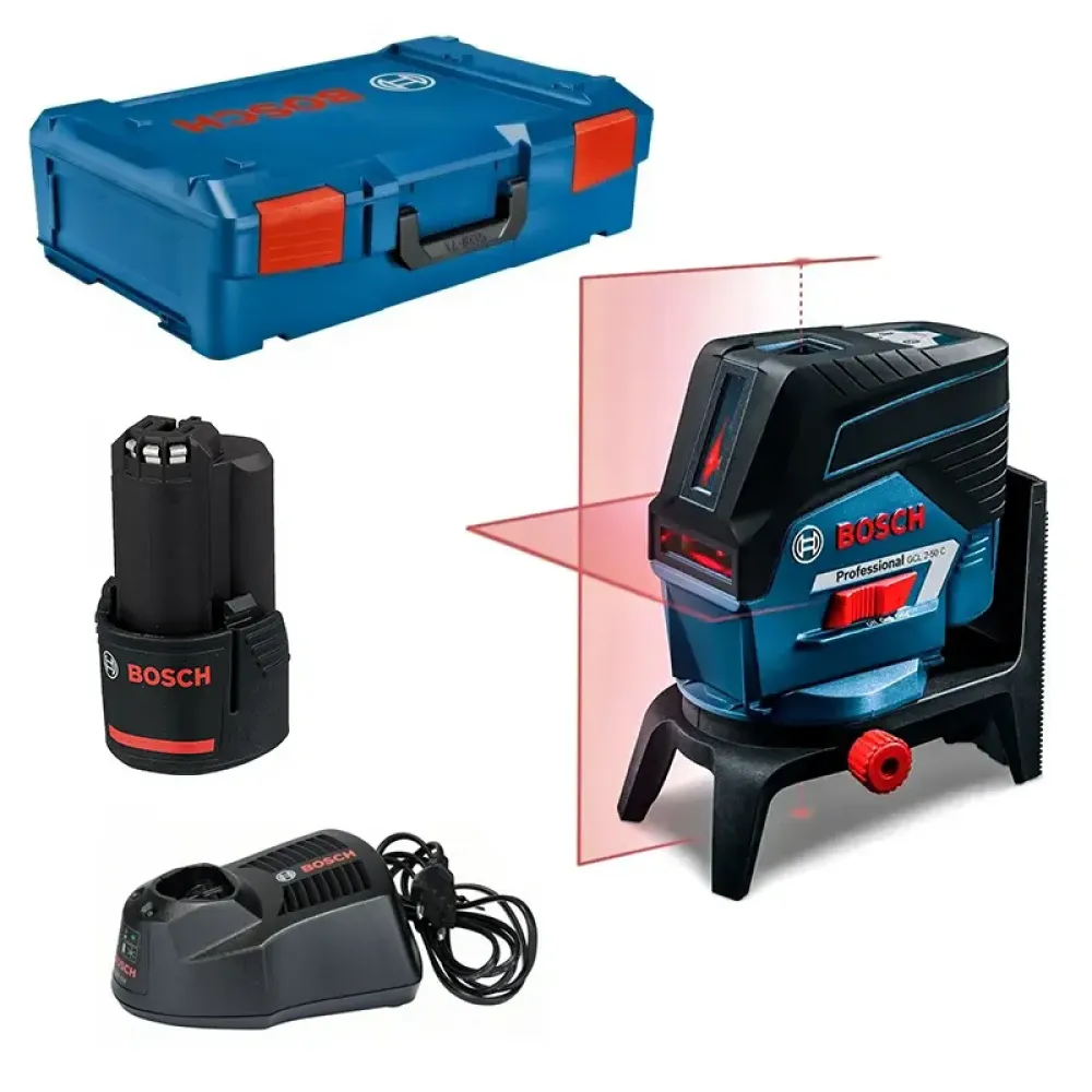 Bosch GCL 2-50 C Professional лазерный уровень (1 x 2 Ач, ЗУ), 0601066G04