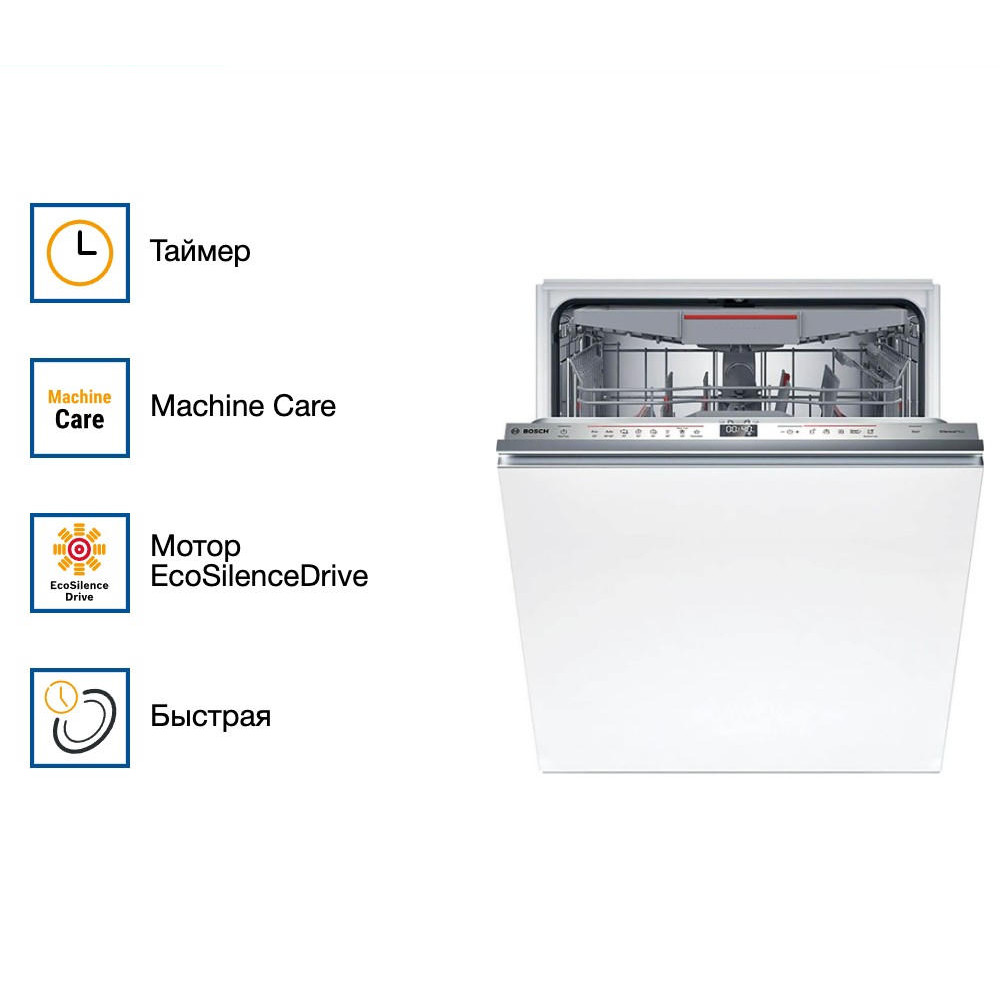 Встраиваемая посудомоечная машина Bosch SMV6ECX08E