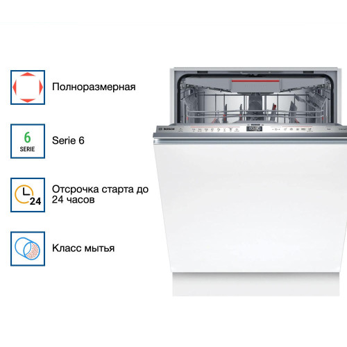 Встраиваемая посудомоечная машина Bosch SMV6ECX93E