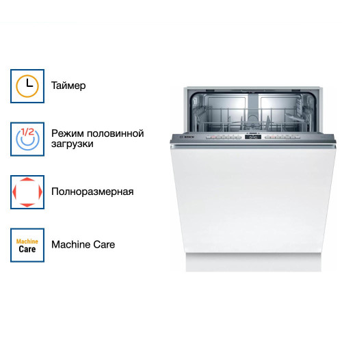 Встраиваемая посудомоечная машина Bosch SMV4HTX24E